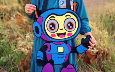 باترون الروبوت المريله